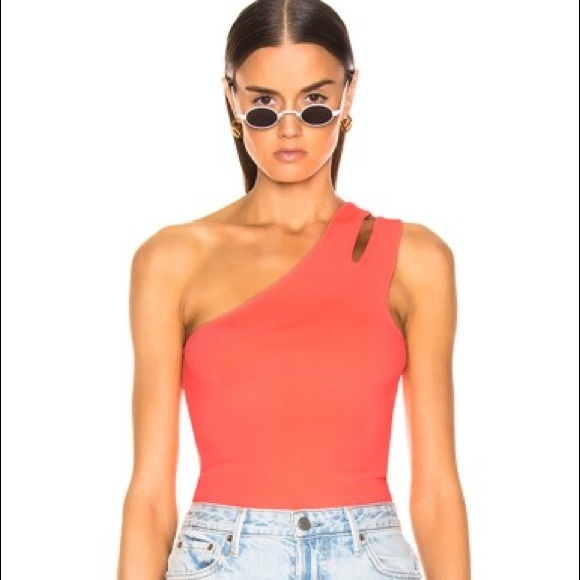 T by Alexander Wang Tops - NWT Sleek Rib Asymmetric Tank Top by T BY ALEXANDER WANG